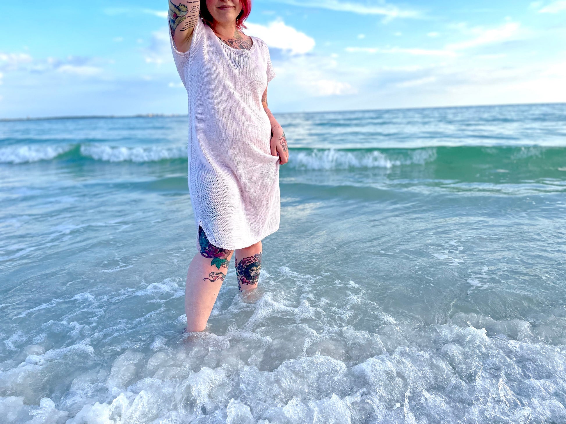 Therese Dress Knitting Pattern One Wild Designs Therese Dress Knitting Pattern One Wild Designs